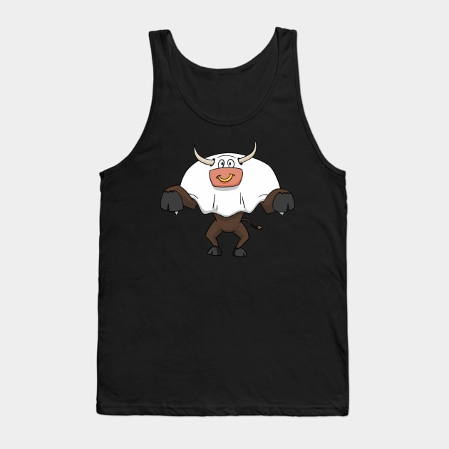 Bull Sheet Tank Top by joshbaldwin391